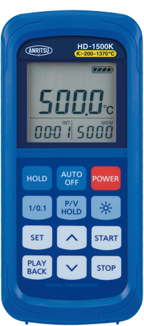 ハンディタイプ溫度計HD-1500E / 1500K