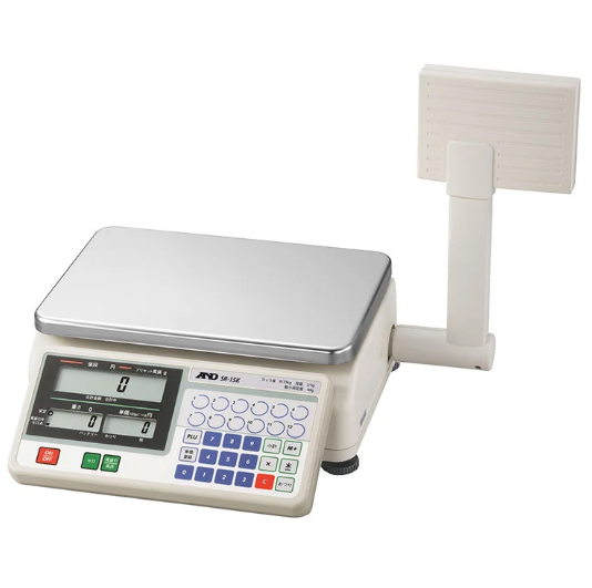 AND 有檢定的數(shù)字計費秤SR/SQ系列